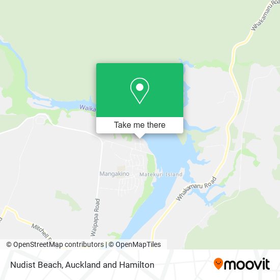 Nudist Beach map
