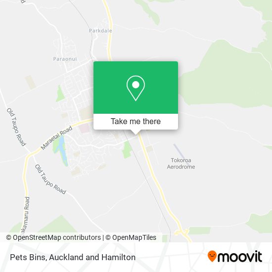 Pets Bins map