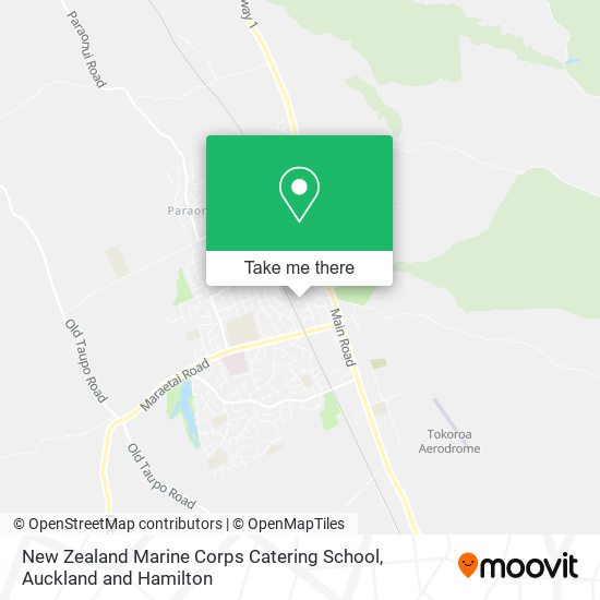 New Zealand Marine Corps Catering School map