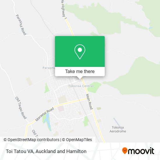 Toi Tatou VA map