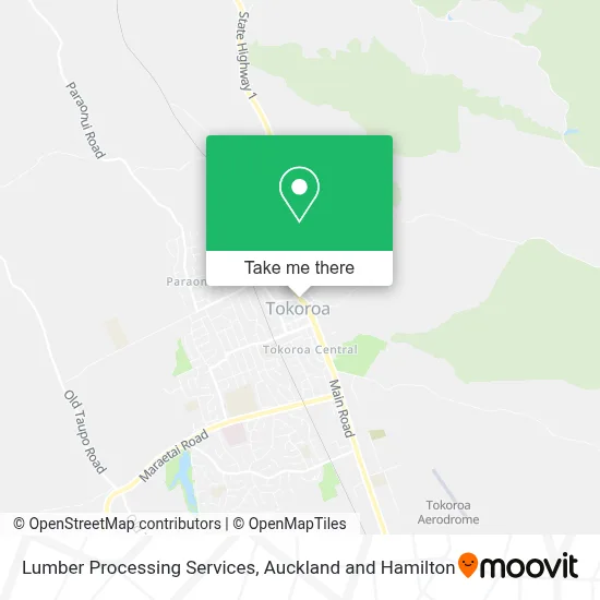 Lumber Processing Services map