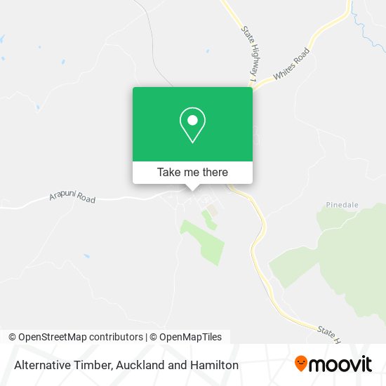 Alternative Timber map