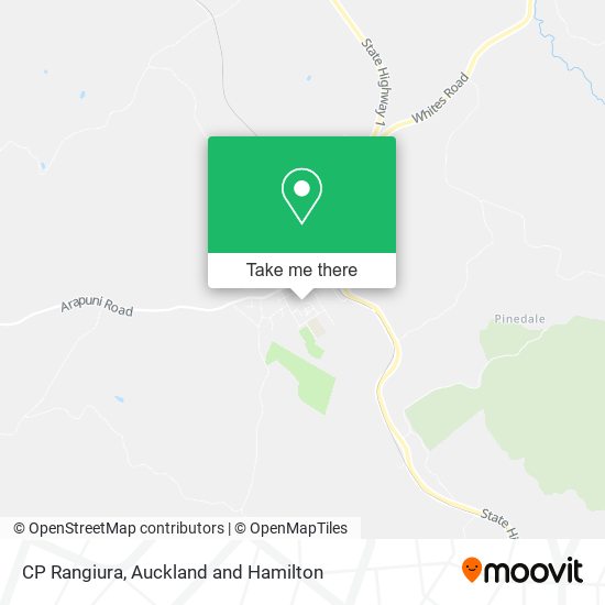 CP Rangiura map
