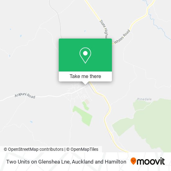 Two Units on Glenshea Lne map