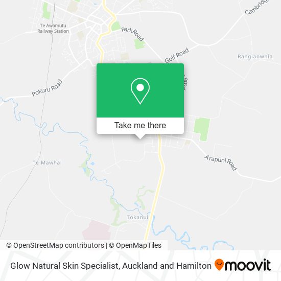 Glow Natural Skin Specialist map