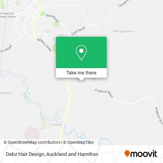 Debz Hair Design map