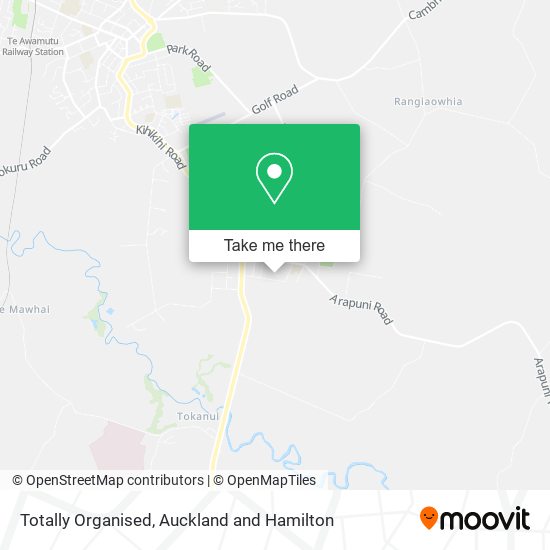 Totally Organised map