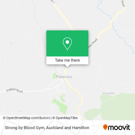 Strong by Blood Gym map