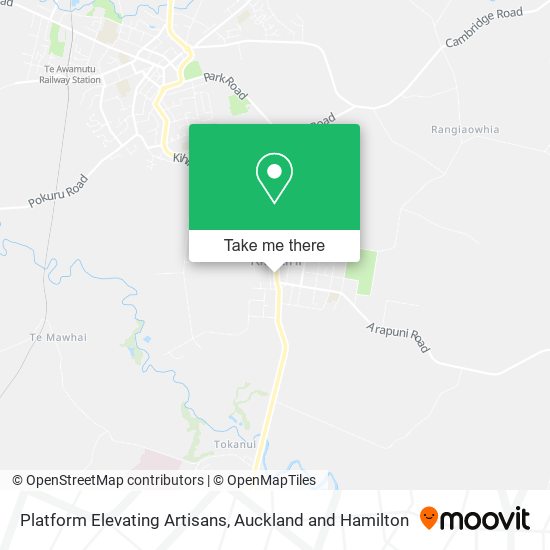 Platform Elevating Artisans map