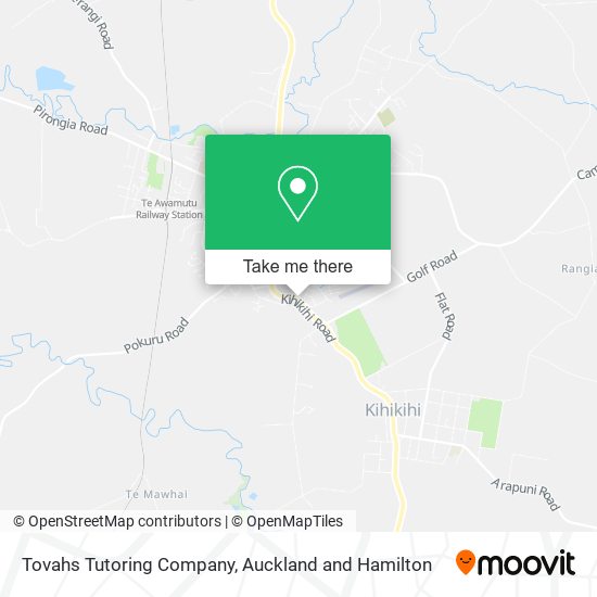 Tovahs Tutoring Company map