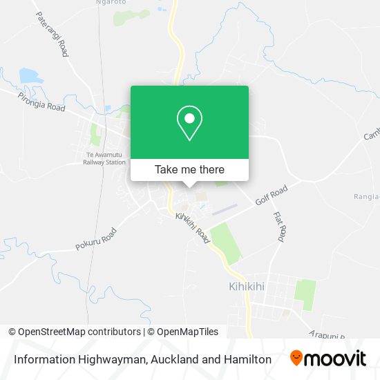 Information Highwayman map