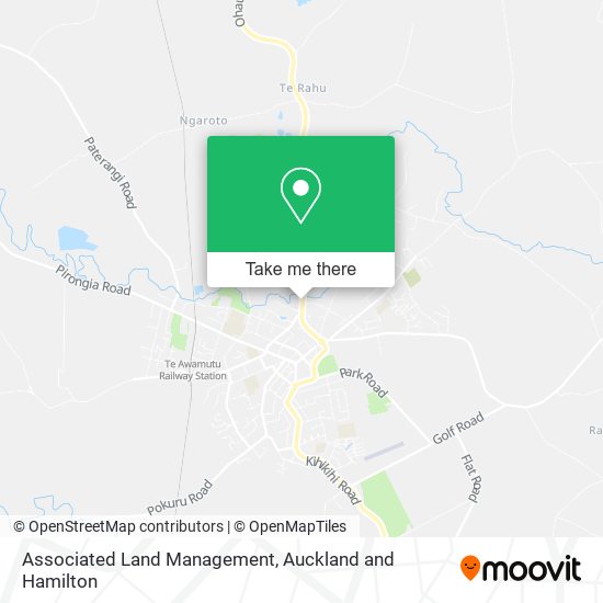 Associated Land Management map