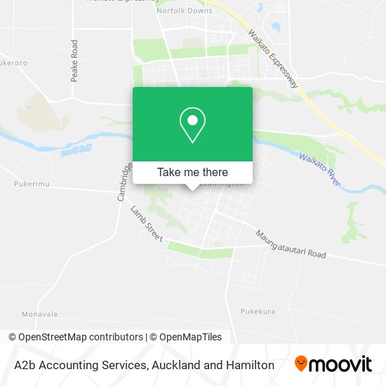 A2b Accounting Services map