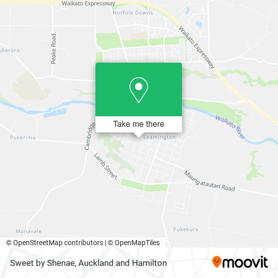 Sweet by Shenae map