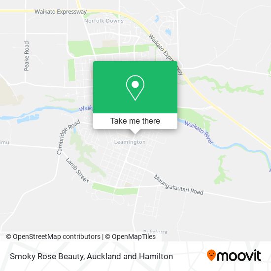 Smoky Rose Beauty map