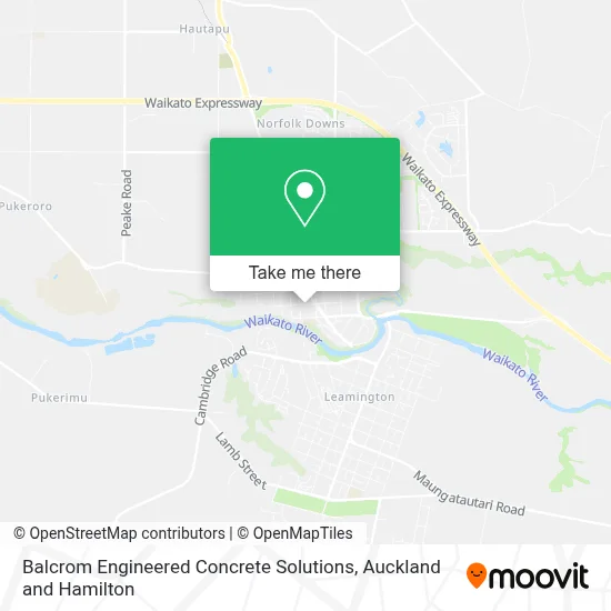 Balcrom Engineered Concrete Solutions map