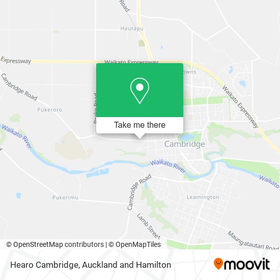 Hearo Cambridge map