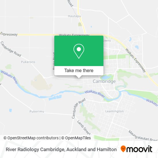 River Radiology Cambridge map