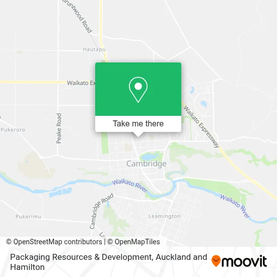 Packaging Resources & Development map
