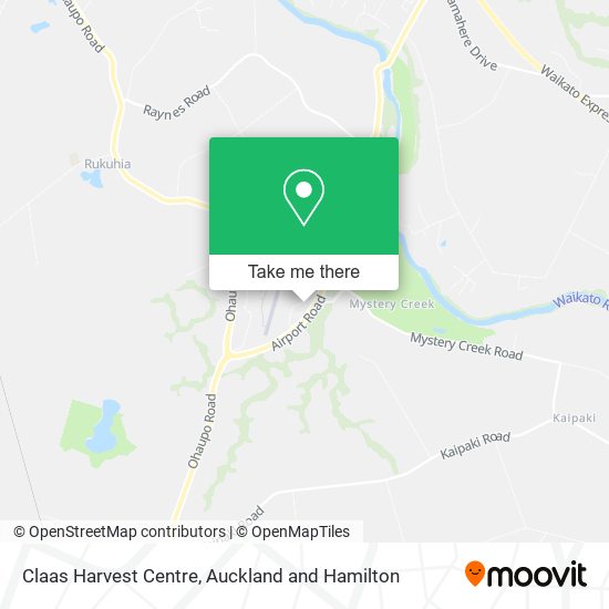 Claas Harvest Centre map