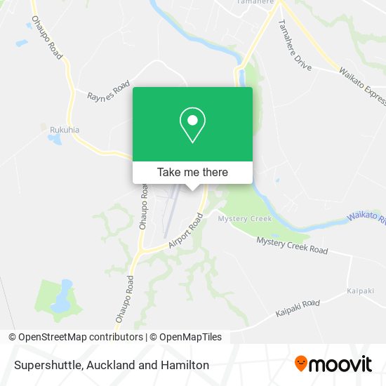 Supershuttle map