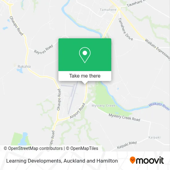 Learning Developments map