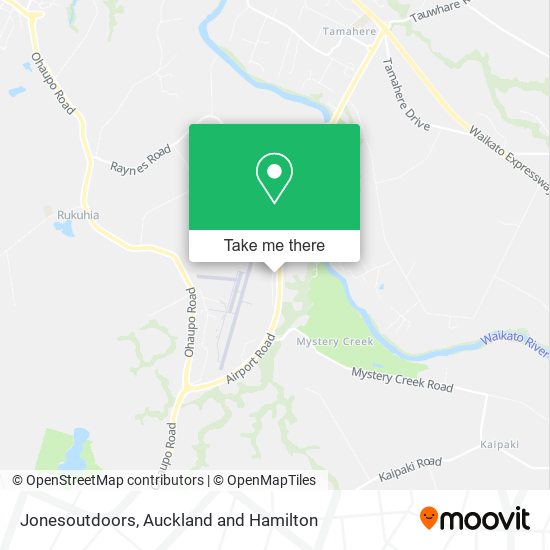 Jonesoutdoors map