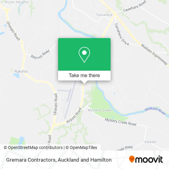 Gremara Contractors map