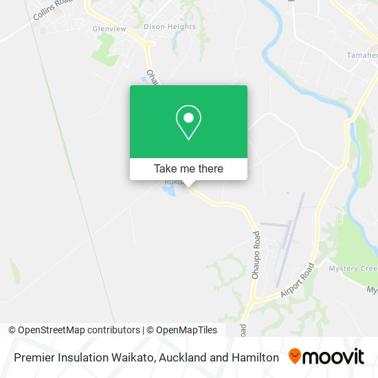 Premier Insulation Waikato map