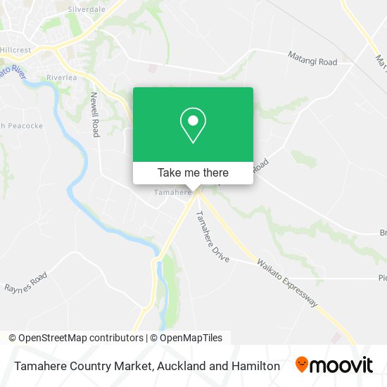 Tamahere Country Market地图
