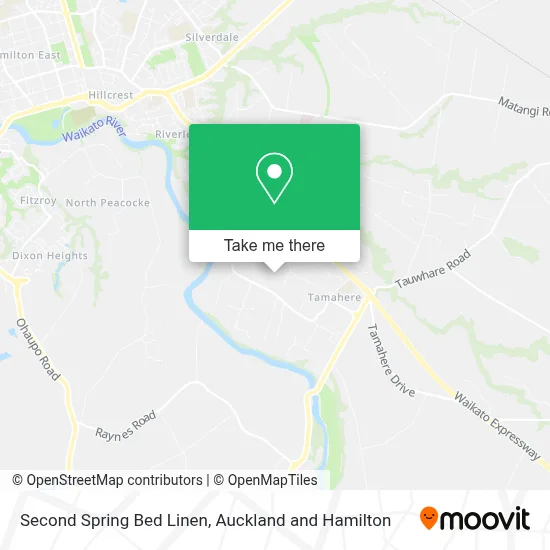 Second Spring Bed Linen map