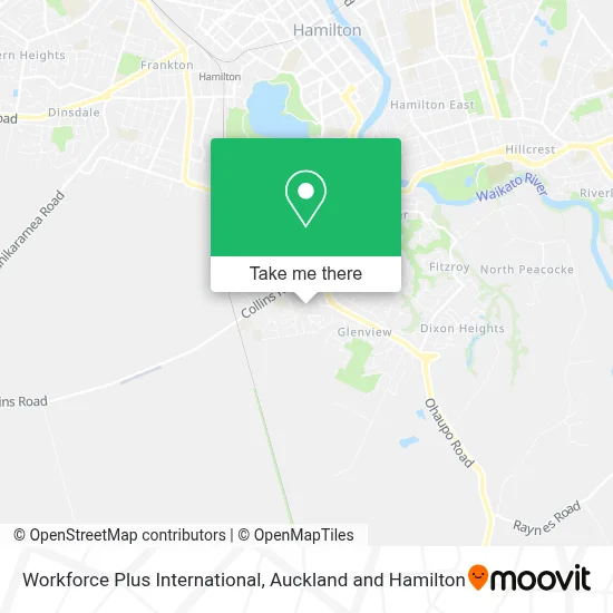 Workforce Plus International map