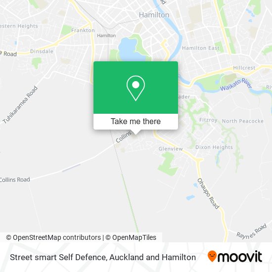 Street smart Self Defence map