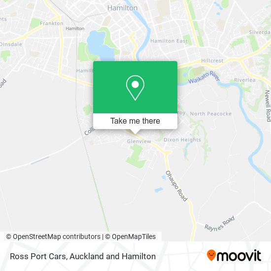 Ross Port Cars map