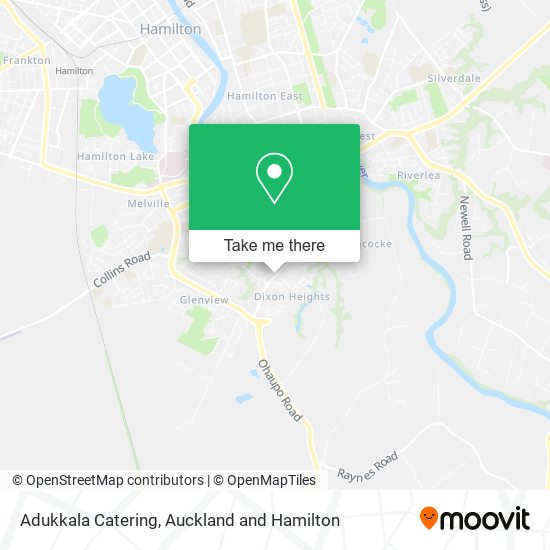 Adukkala Catering map
