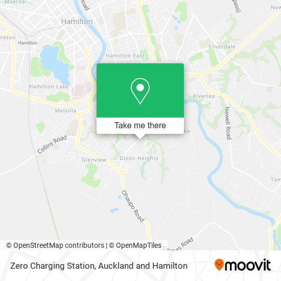 Zero Charging Station map