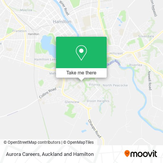 Aurora Careers map