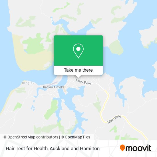 Hair Test for Health map