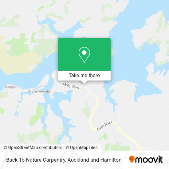 Back To Nature Carpentry map