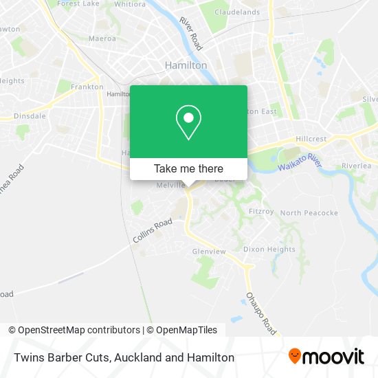 Twins Barber Cuts map