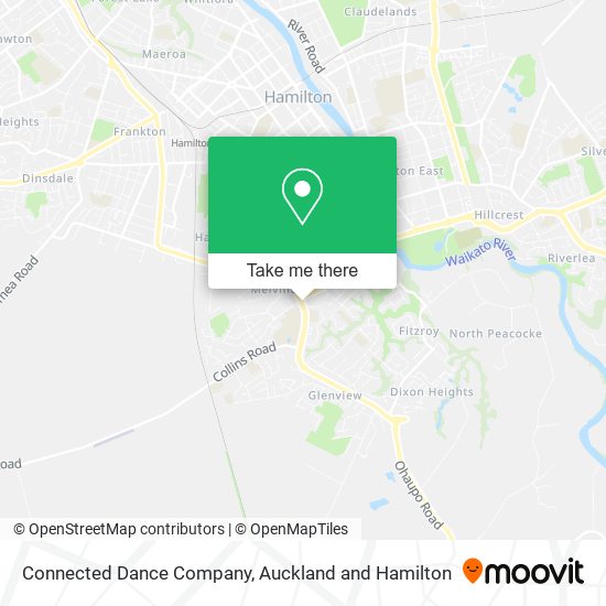 Connected Dance Company map
