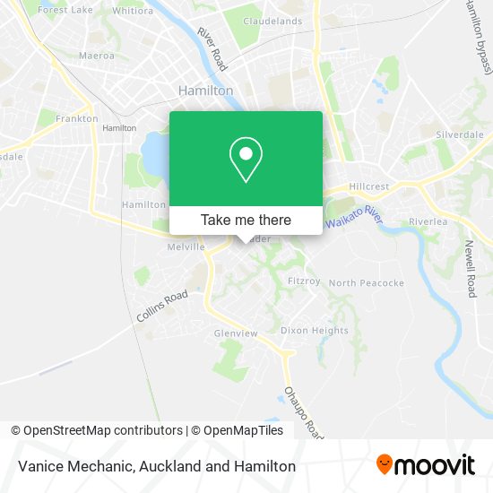Vanice Mechanic map