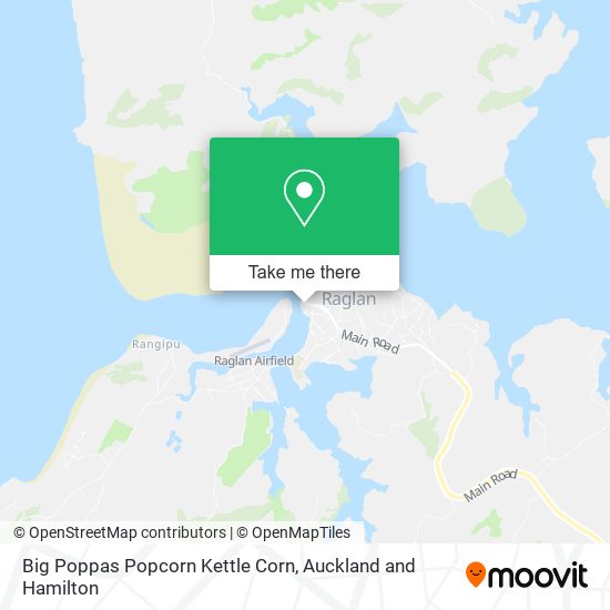 Big Poppas Popcorn Kettle Corn map
