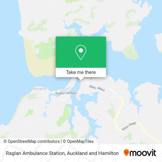Raglan Ambulance Station map