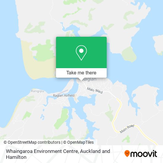 Whaingaroa Environment Centre map