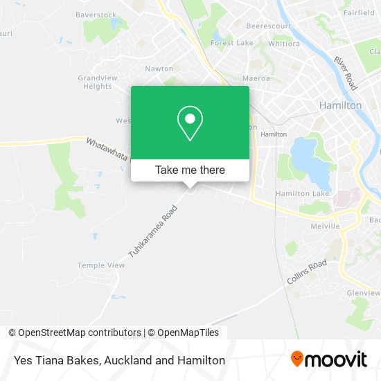 Yes Tiana Bakes map