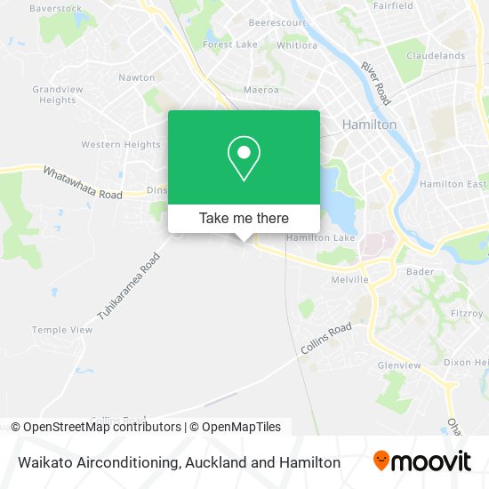 Waikato Airconditioning map