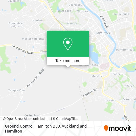 Ground Control Hamilton BJJ map