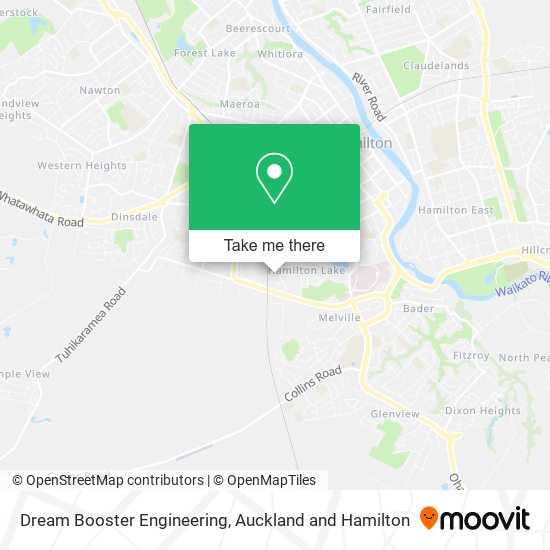 Dream Booster Engineering map