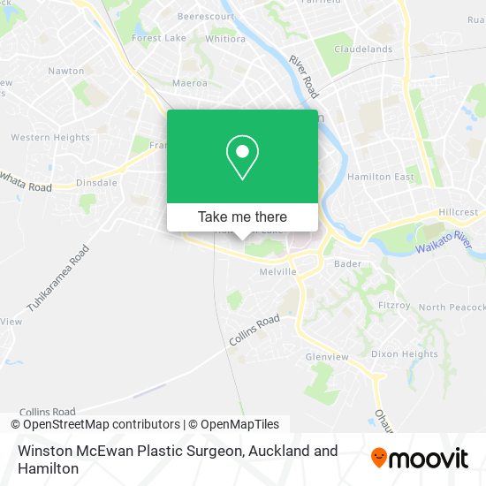 Winston McEwan Plastic Surgeon map